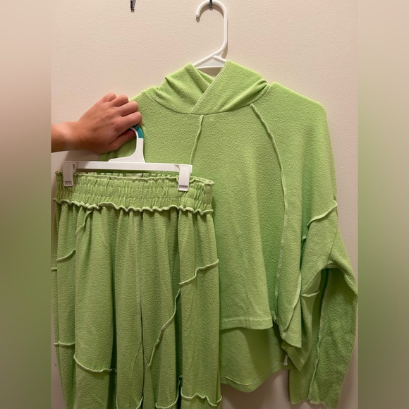 Urban Outfitters Other Urban Outfitters Lime Green Set Poshmark